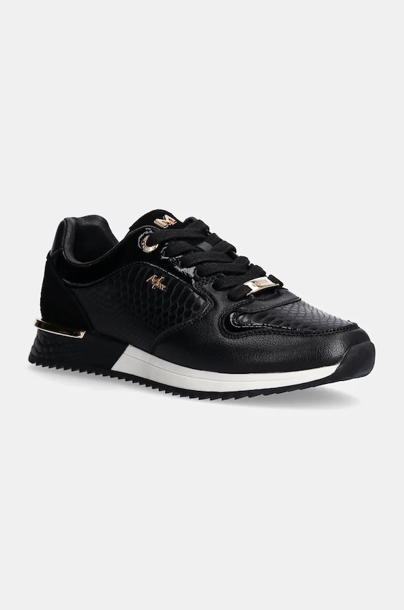 Mexx sneakersy FLEUR ELLEN imitacja skóry licowej czarny MIKE1002243W.01