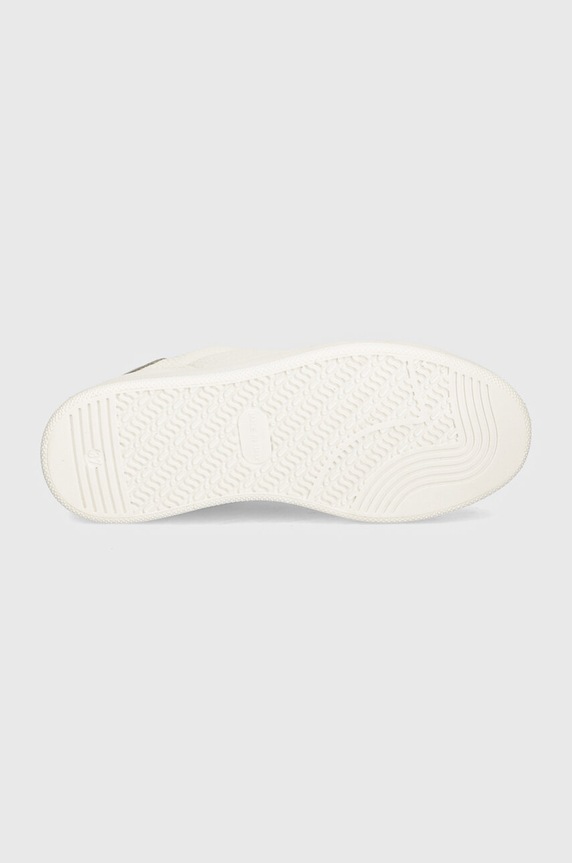 Twinset sneakersy skórzane 242TCP012.11787 biały
