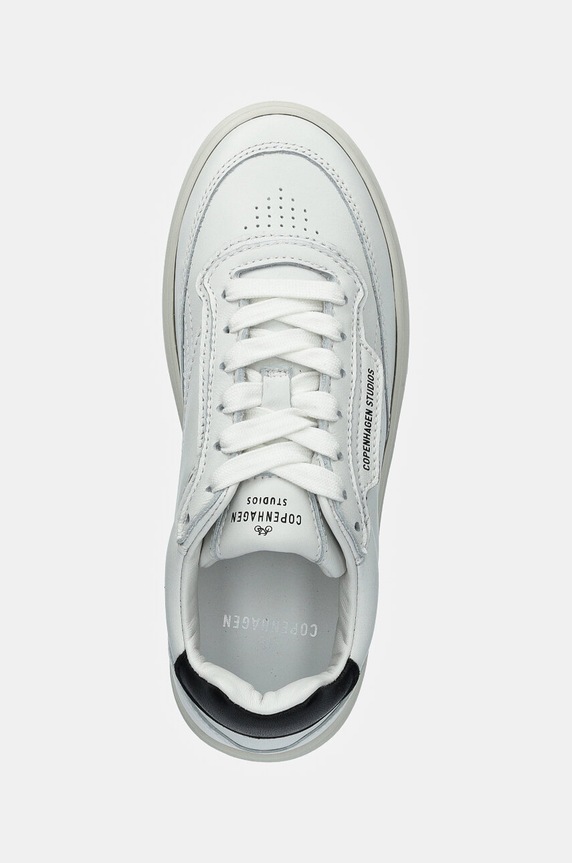 Kožené sneakers boty Copenhagen Leather mix bílá CPH89