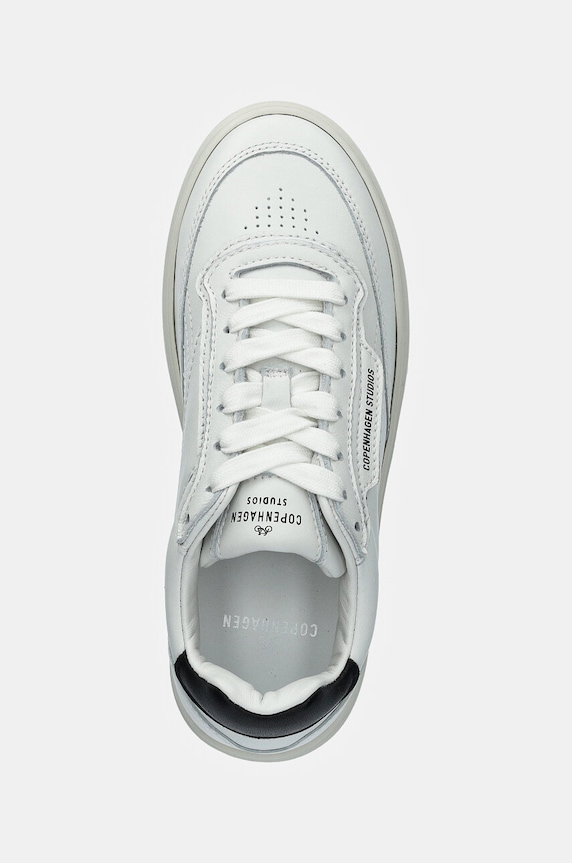 Kožené sneakers boty Copenhagen Leather mix bílá CPH89