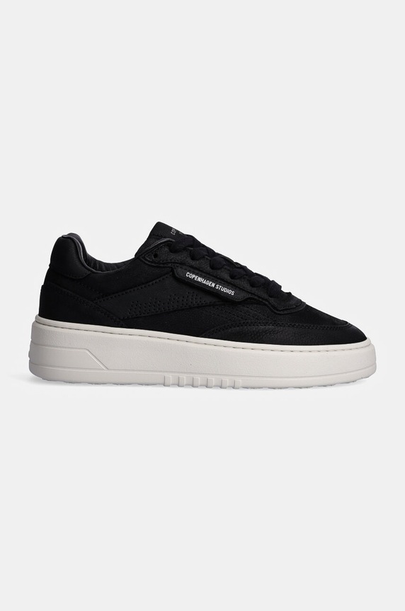 Kožené sneakers boty Copenhagen Leather mix CPH89 černá SS26