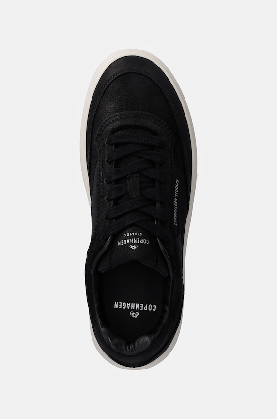 Kožené sneakers boty Copenhagen Leather mix černá CPH89