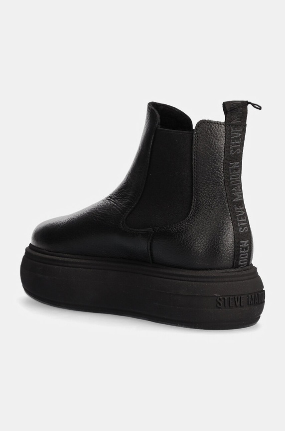 Obuwie Steve Madden sztyblety skórzane Hazel SM11003088.017 czarny