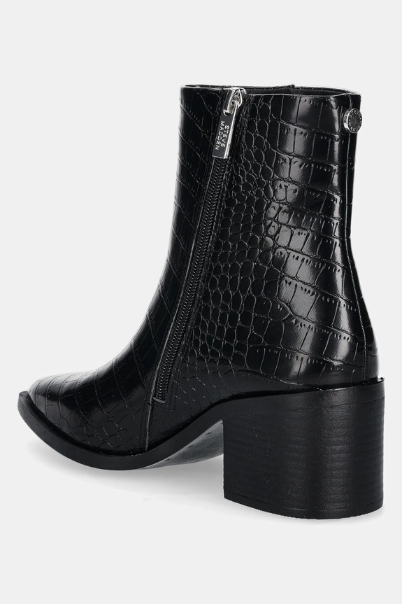 Scarpe Steve Madden stivaletti alla caviglia in pelle Admire SM11003355.066 nero