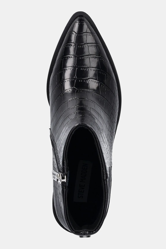 Steve Madden stivaletti alla caviglia in pelle Admire nero SM11003355.066