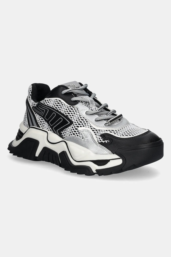Sneakers boty Steve Madden Kingpin imitace kůže černá SM11003513.915
