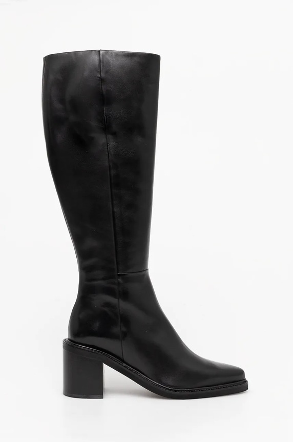 Usnjeni elegantni škornji Billi Bi A7311 črna AW24