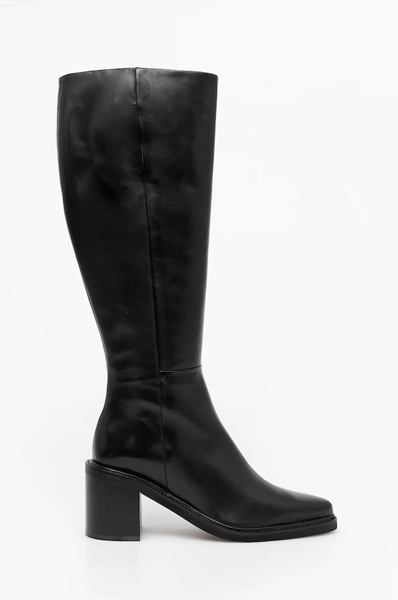 Usnjeni elegantni škornji Billi Bi A7311 črna AW24