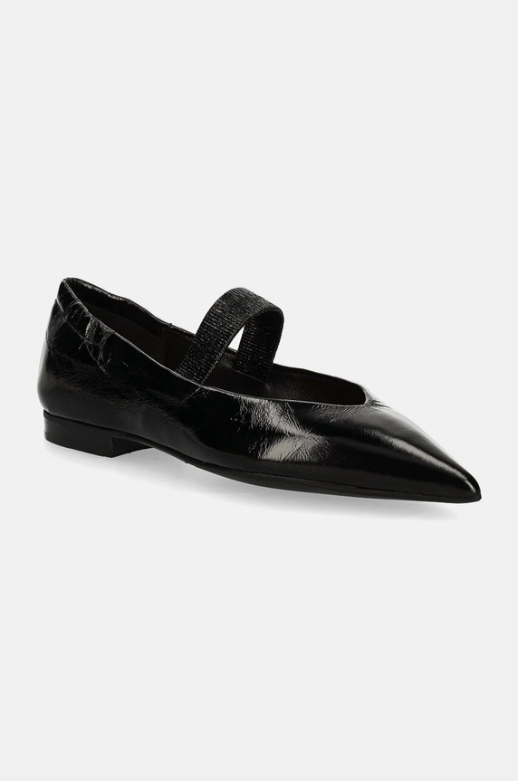 Billi Bi balerini de piele negru A7421