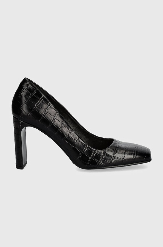 Kožené lodičky Billi Bi A7497 čierna AW24