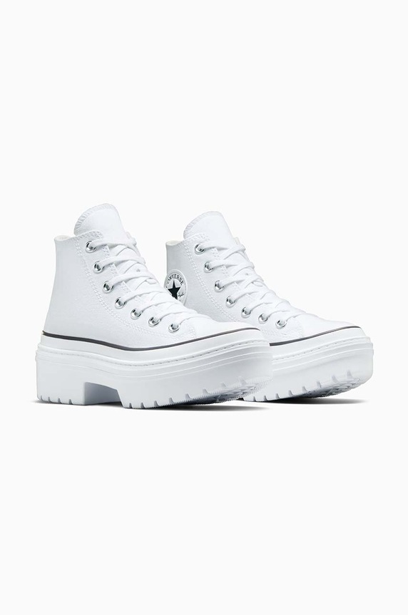 Πάνινα παπούτσια Converse Chuck Taylor All Star Lugged Heel A10364C λευκό AW24