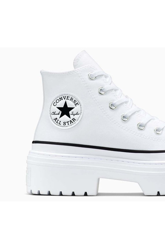 Πάνινα παπούτσια Converse Chuck Taylor All Star Lugged Heel λευκό A10364C