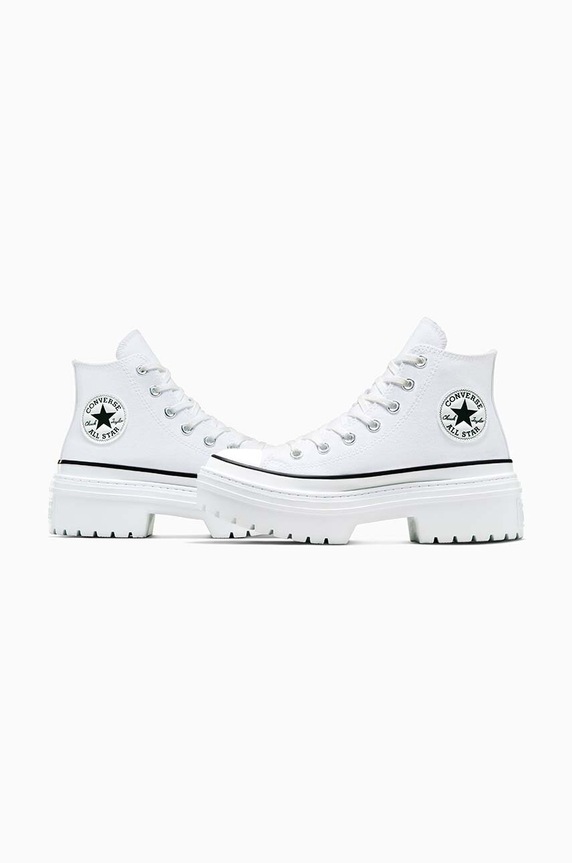 Πάνινα παπούτσια Converse Chuck Taylor All Star Lugged Heel A10364C λευκό