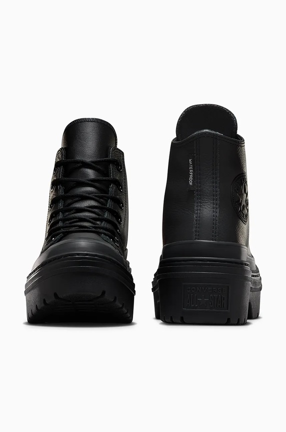 Obuwie Converse trampki skórzane Chuck Taylor All Star Lugged Heel A11548C czarny