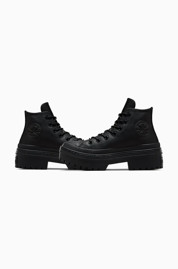Converse trampki skórzane Chuck Taylor All Star Lugged Heel A11548C czarny