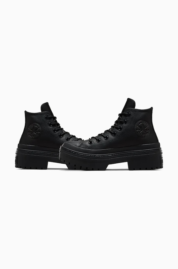 Converse trampki skórzane Chuck Taylor All Star Lugged Heel A11548C czarny