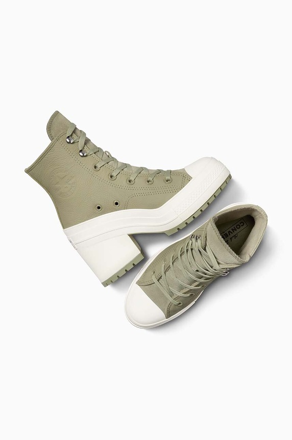 Converse trampki skórzane Chuck 70 De Luxe Heel Platform A10378C