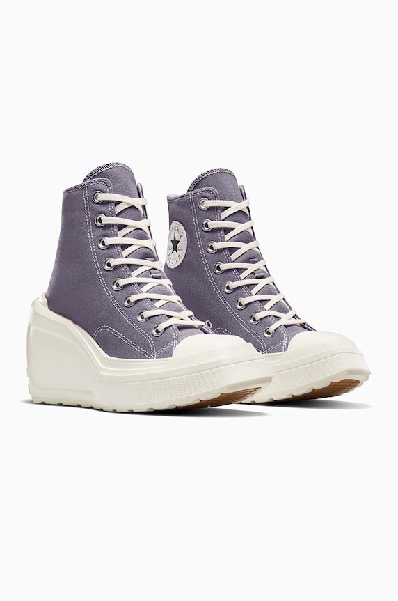 Tenisice Converse Chuck 70 De Luxe Wedge Platform A08282C ljubičasta AW24