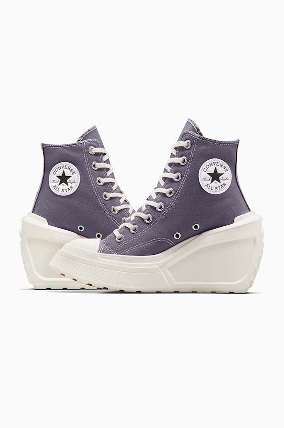 Tenisice Converse Chuck 70 De Luxe Wedge Platform ljubičasta A08282C