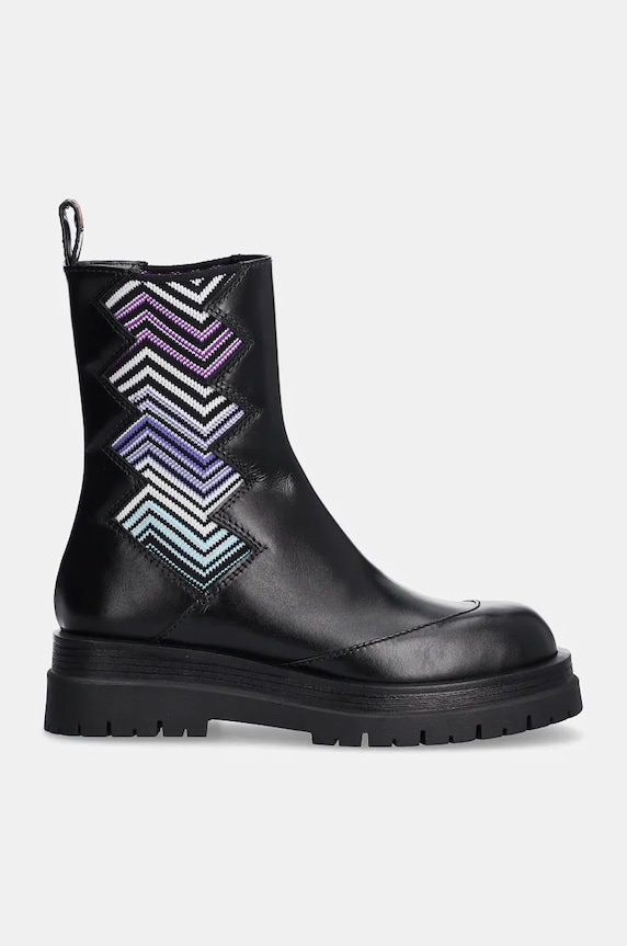 Missoni botine Kaya MW50.050 negru AW24