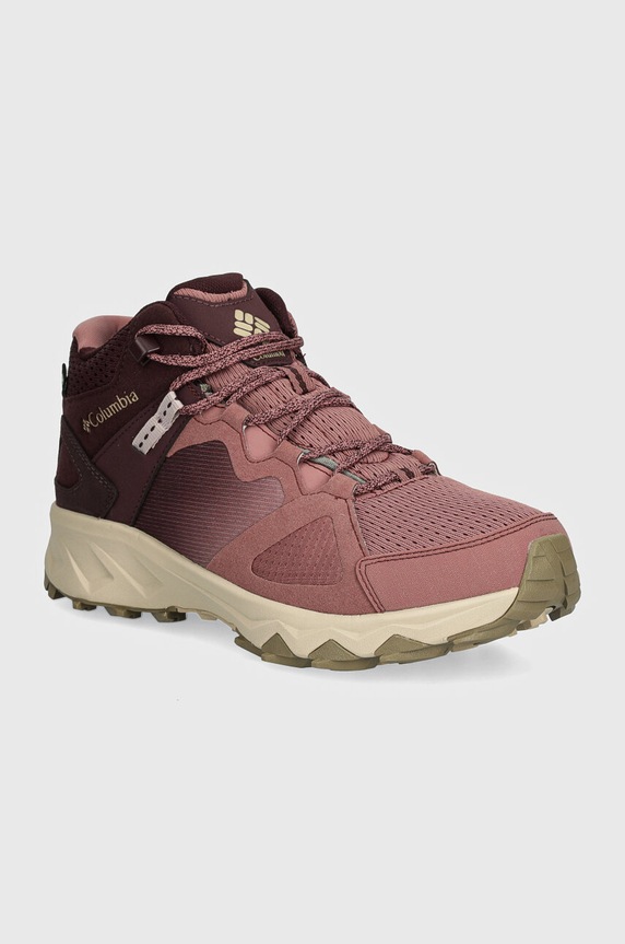 Columbia buty Peakfreak Hera Mid Outdry syntetyczny różowy 2100201