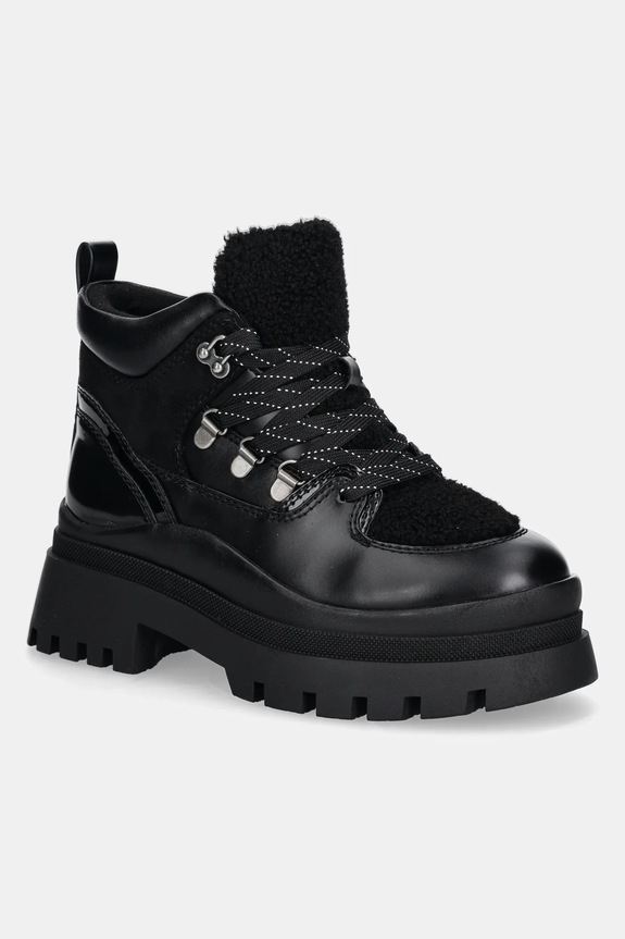 Čizme Aldo COZETTIA na vezanje crna 13838046.COZETTIA