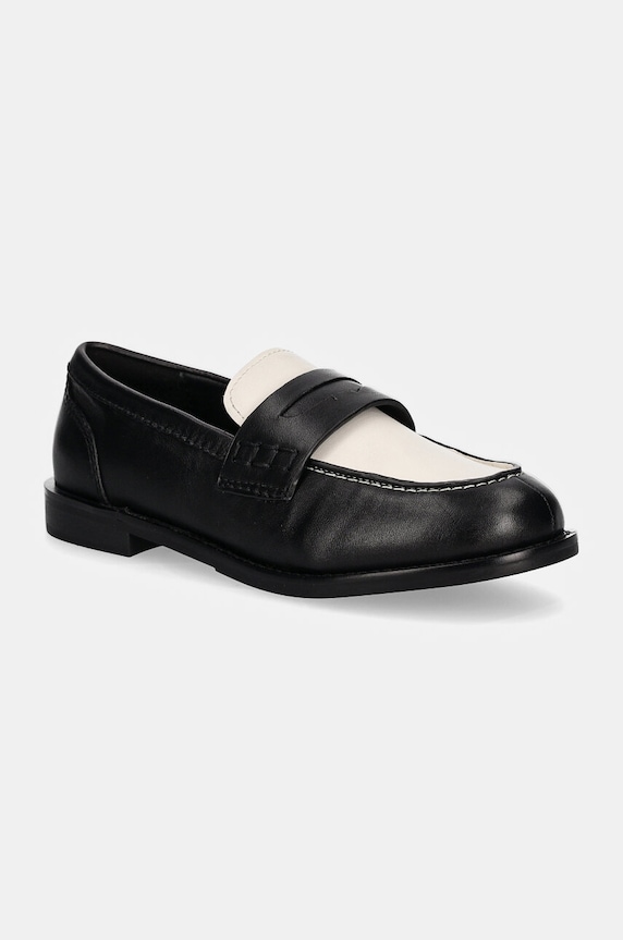 Aldo mocasini de piele ADIBAEN piele negru 13838591.ADIBAEN