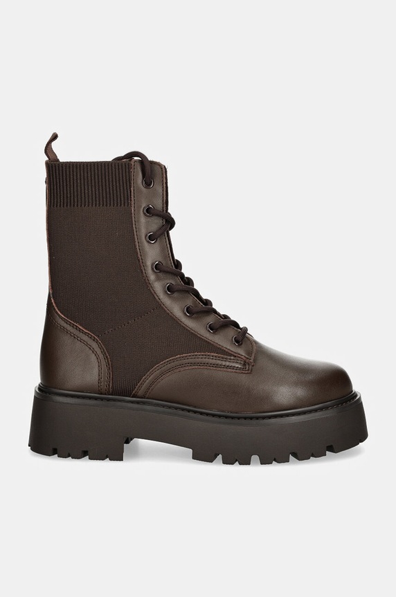 Členkové topánky Aldo TALALERYKNIT 13838667.TALALERYKNIT hnedá AW24