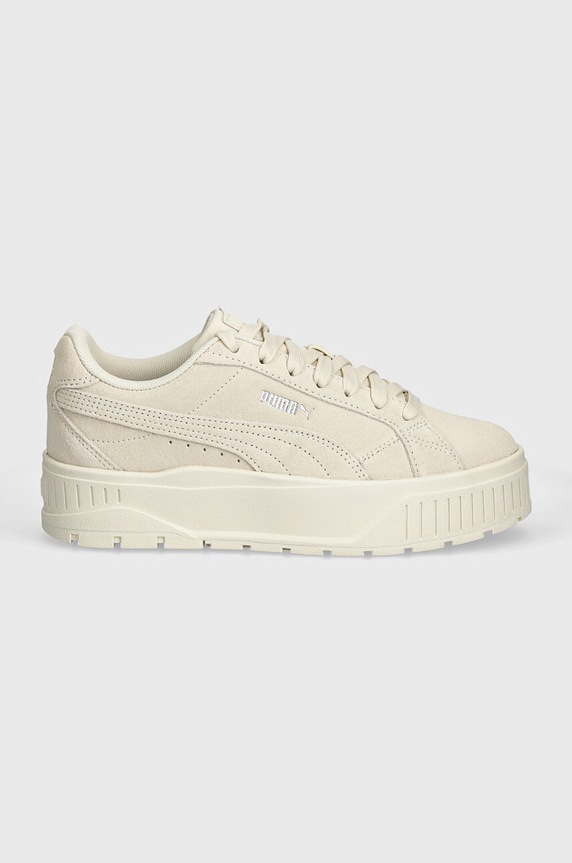 Puma velúr sportcipő Karmen II 397457 bézs SS26