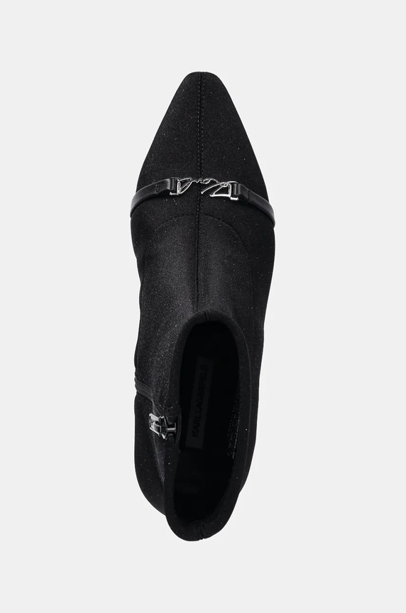 Μποτάκια Karl Lagerfeld PANACHE II μαύρο KL30844A.H0S