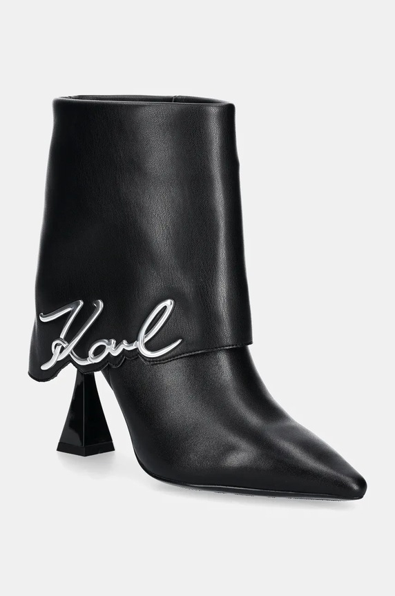 Μποτάκια Karl Lagerfeld DEBUT II KL32044A.000 μαύρο AW24