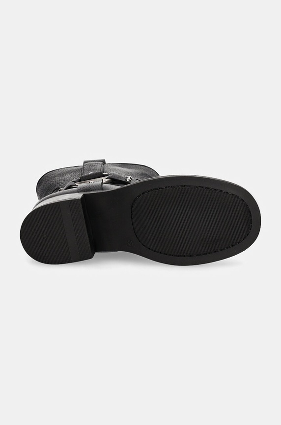 Kožne gležnjače Karl Lagerfeld BROOKLYN KL41770.100 crna