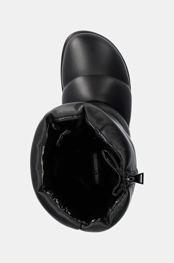 Karl Lagerfeld śniegowce KAPRI KOSI czarny KL44564.F0X