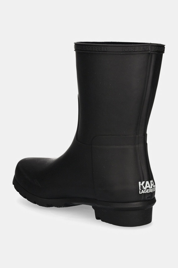 Cipők Karl Lagerfeld gumicsizma KALOSH KL47073T.V00 fekete
