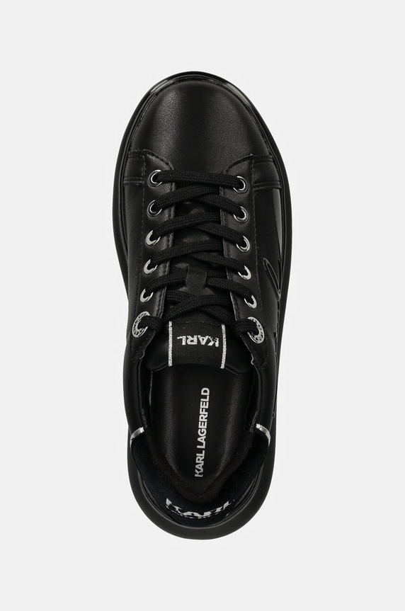 Karl Lagerfeld sneakers in pelle KAPRI nero KL62548F.00X