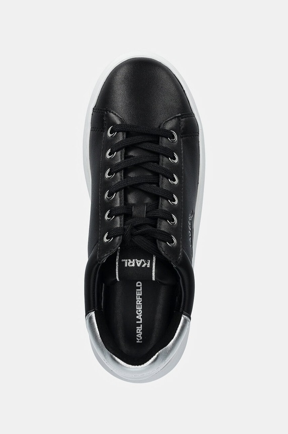 Kožené tenisky Karl Lagerfeld KAPRI černá KL67538.00S