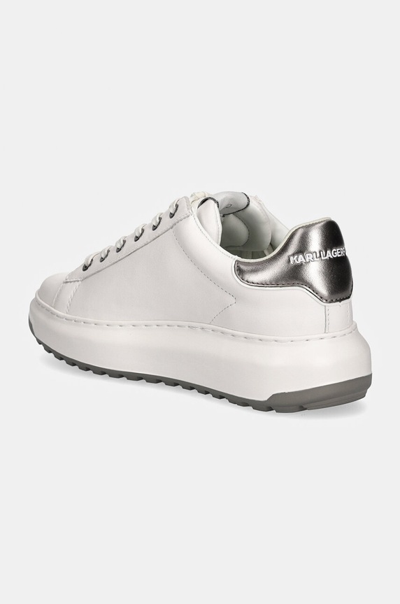 Obuwie Karl Lagerfeld sneakersy skórzane KAPRI KL67538.01S biały