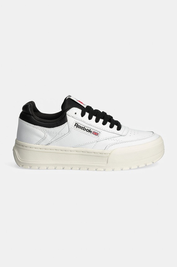 Шкіряні кросівки Reebok Classic Club C Megacourt 100201238 білий AW24