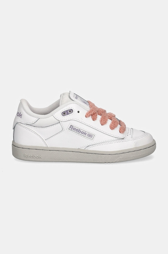Reebok Classic sneakersy skórzane Club C Bulc 100201433 biały AW24