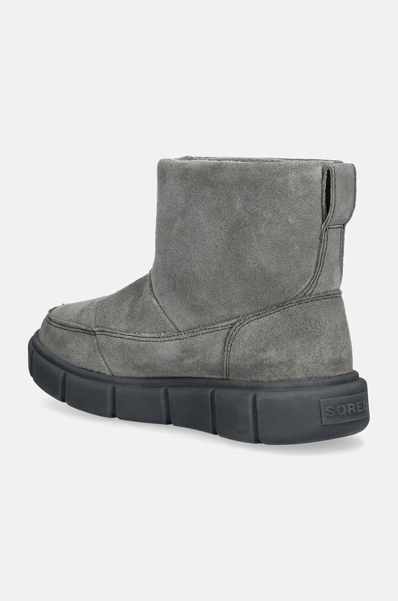 Παπούτσια Μπότες χιονιού σουέτ Sorel SOREL EXPLORER III SLIP 2077971052 γκρί