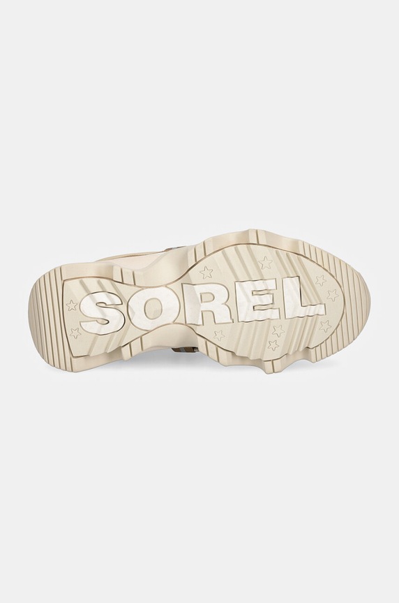 Sorel śniegowce skórzane KINETIC IMPACT NXT BOOT 2082531292 beżowy