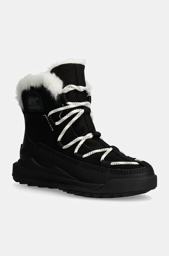Sorel śniegowce ONA RMX GLACY PLUS WP syntetyczny czarny 2083061010