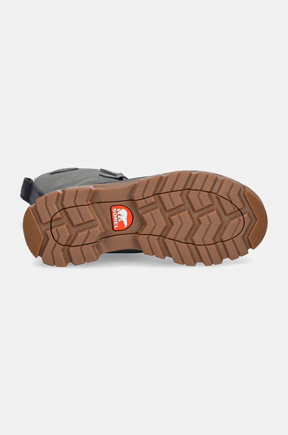 Sorel cizme de zapada din piele intoarsa TORINO V TALL WP OUTDRY 2106691052 gri