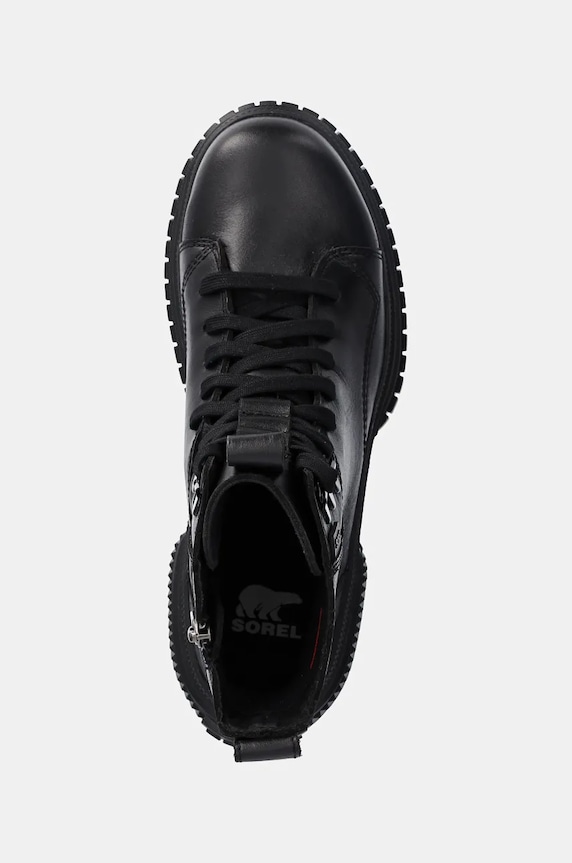 Kožené workery Sorel ONA AVE BOOT LACE WP černá 2102151010