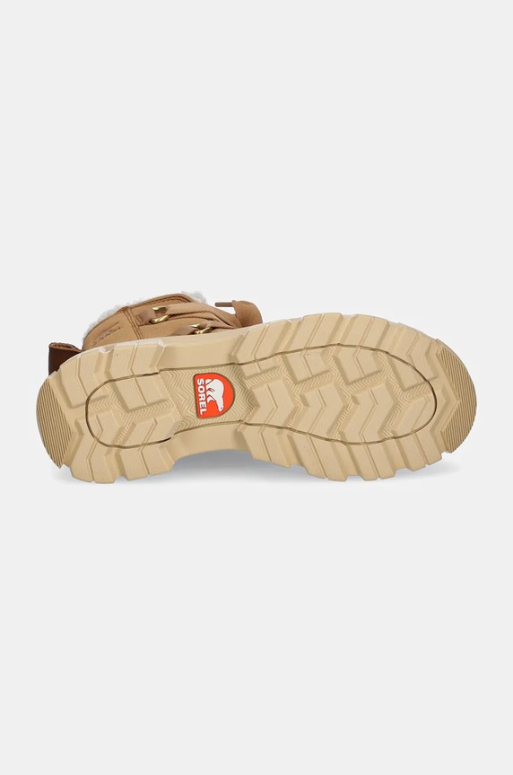 Sorel botki skórzane TORINO V RESORT WP OUTDR 2106711253 brązowy