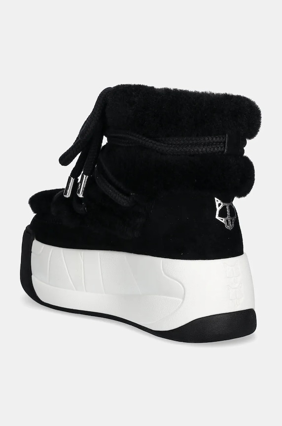 Shoes Naked Wolfe woollen snow boots Darling Darling.Black black