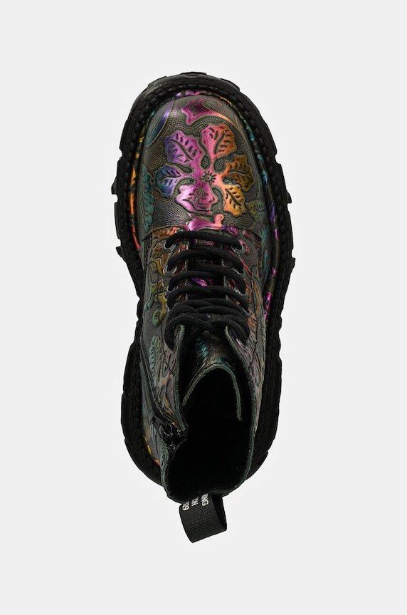 New Rock bocanci de piele multicolor M.MILI084C.S21