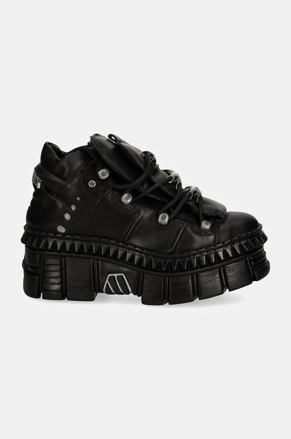 Tenisky New Rock CRUST NEGRO + TOWER CASCO NEGRO M.WALL106.S13 čierna AW24