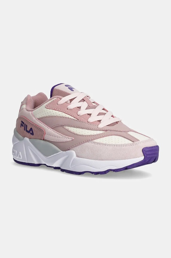 Sneakers boty Fila V94M semišová kůže růžová FFW0495