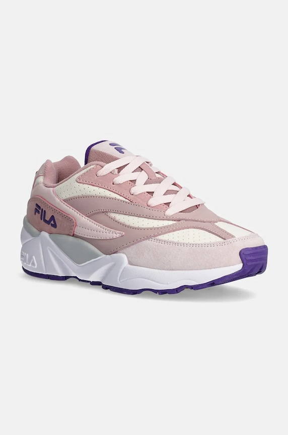Sneakers boty Fila V94M semišová kůže růžová FFW0495